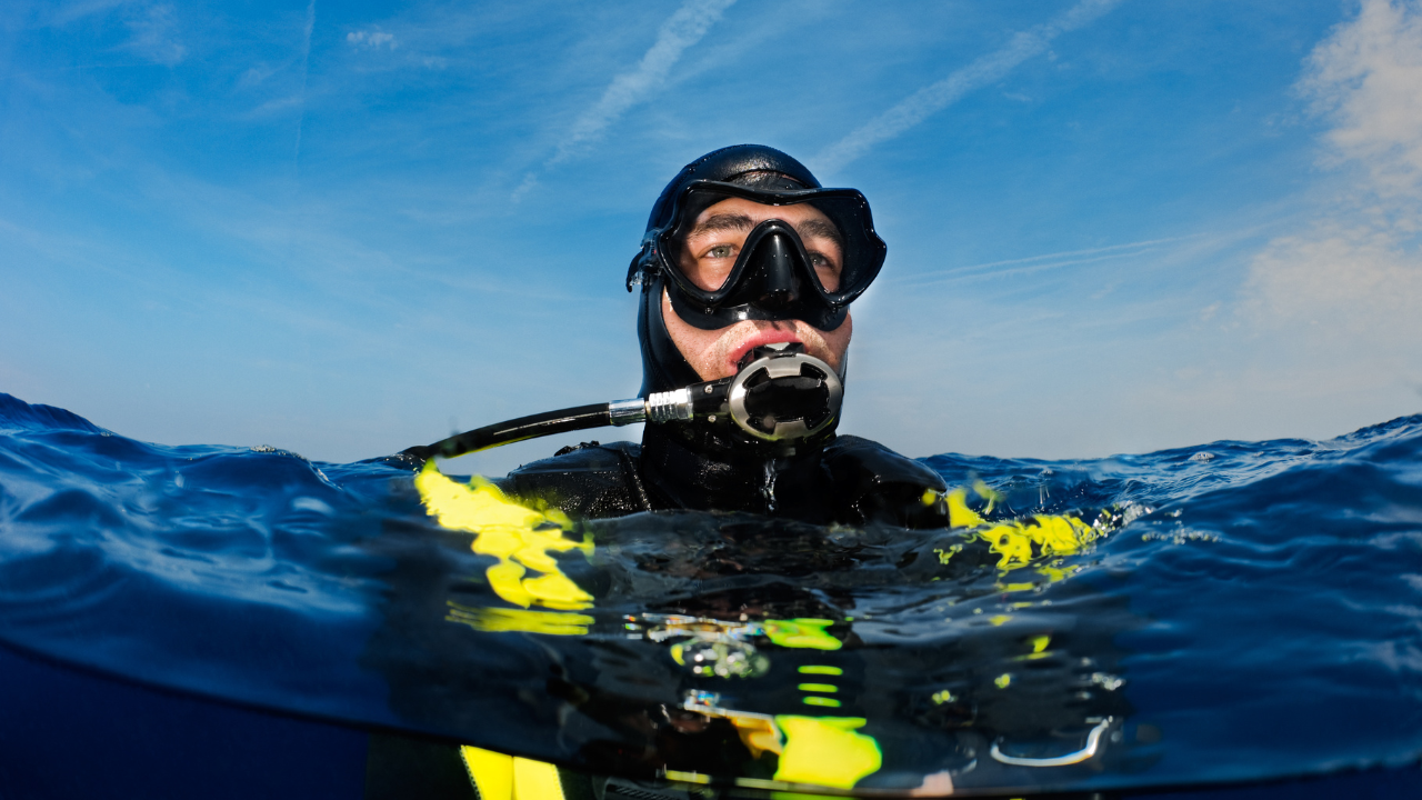 A mask is a must for your scuba equipment.