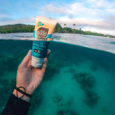 Coral reel sunscreen